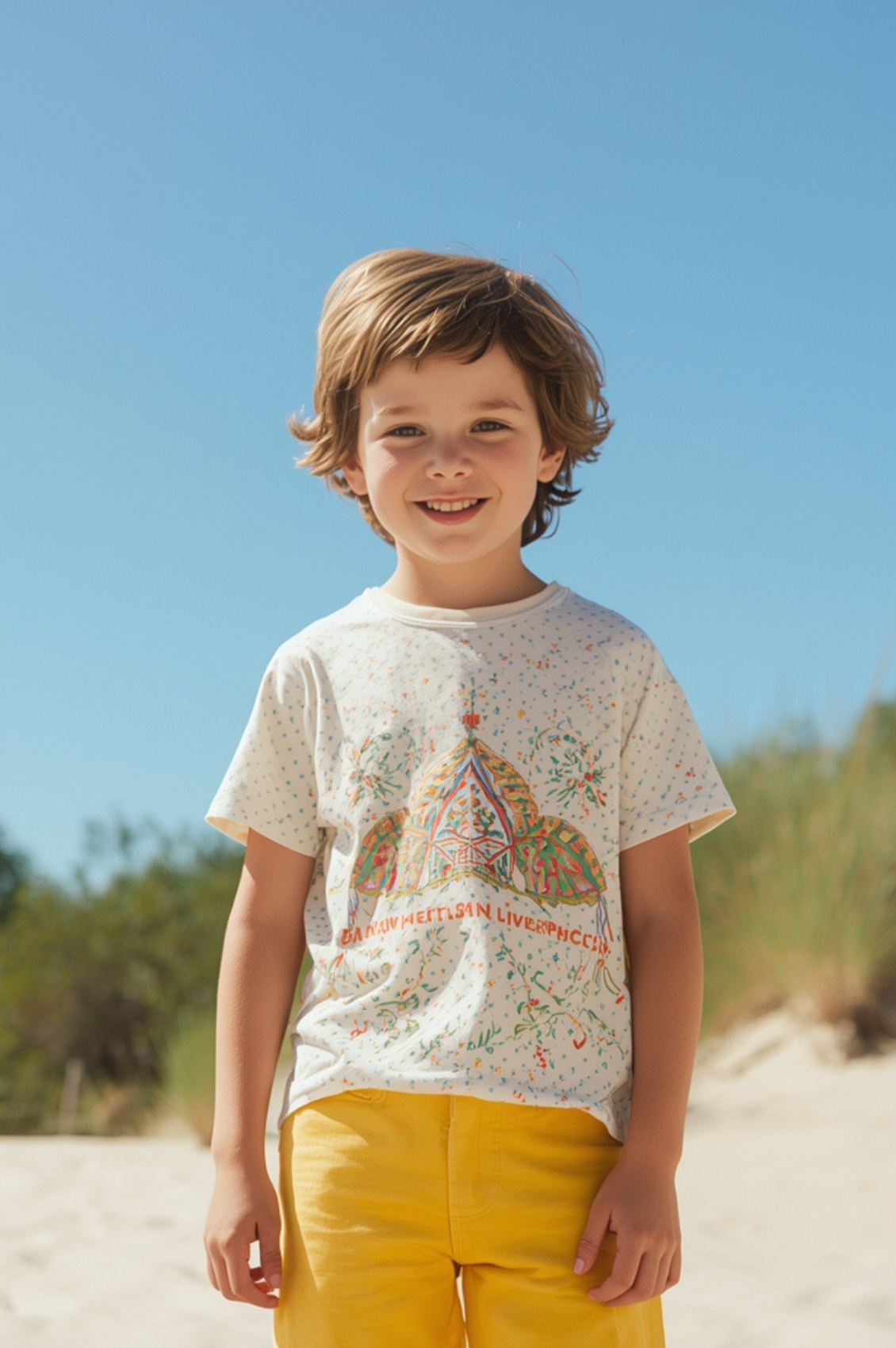 Polo Básico Estampado para Niño | DAEL