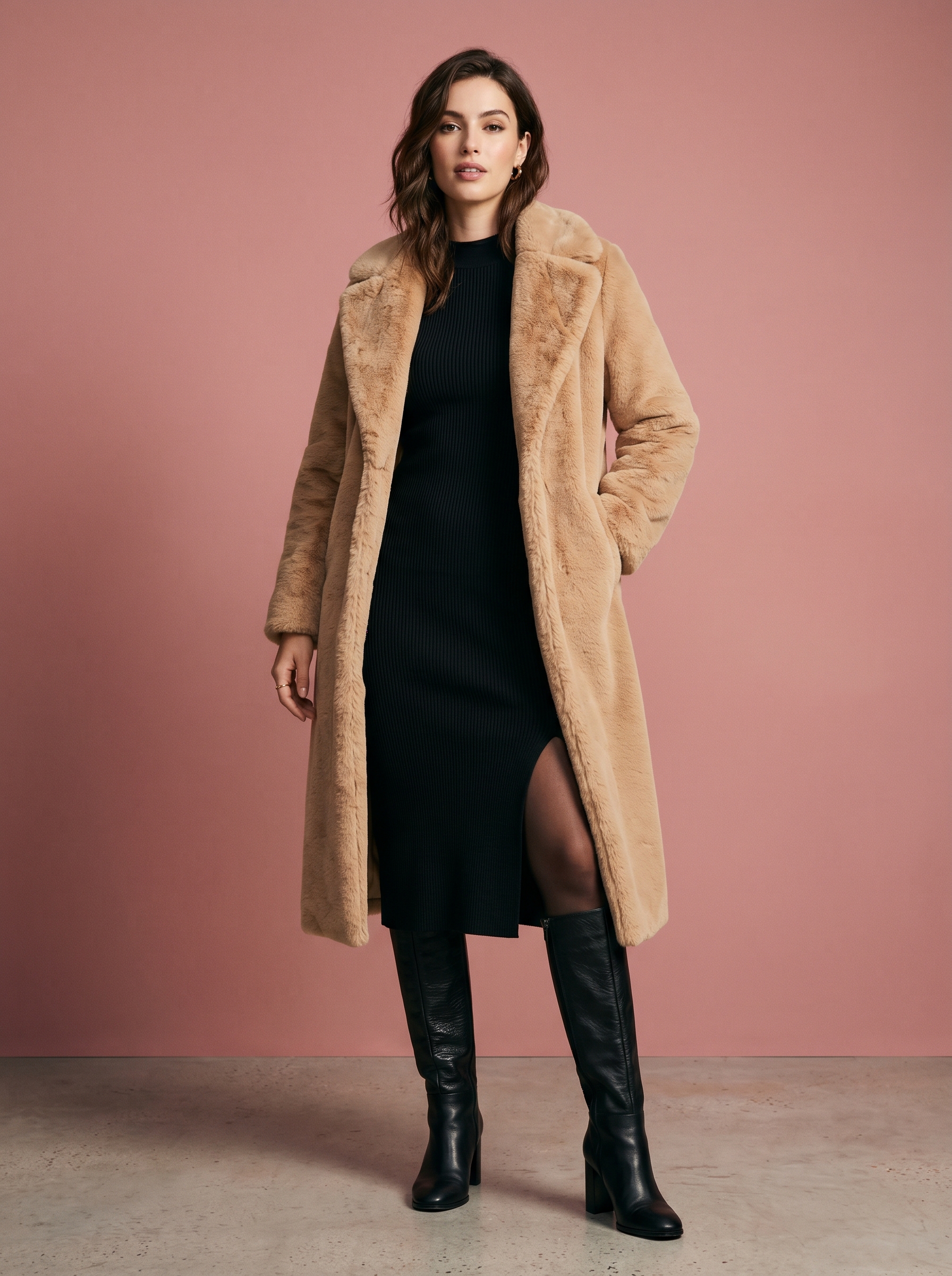 Abrigo 3/4 Sastre – Premium Wool Coat