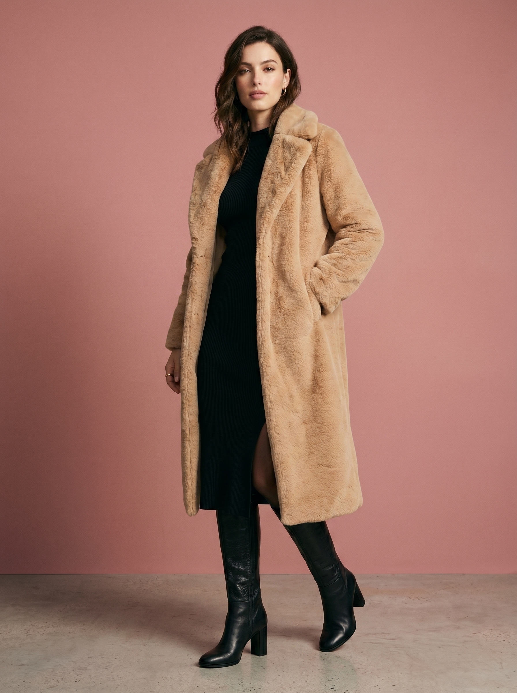 Abrigo 3/4 Sastre – Premium Wool Coat