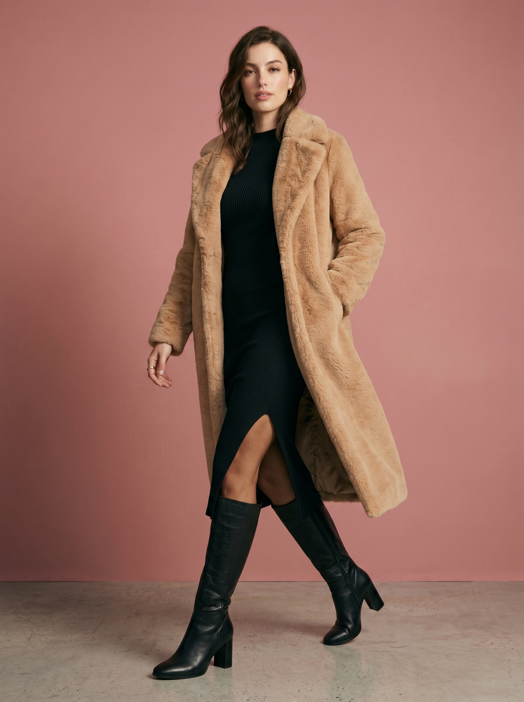 Abrigo 3/4 Sastre – Premium Wool Coat