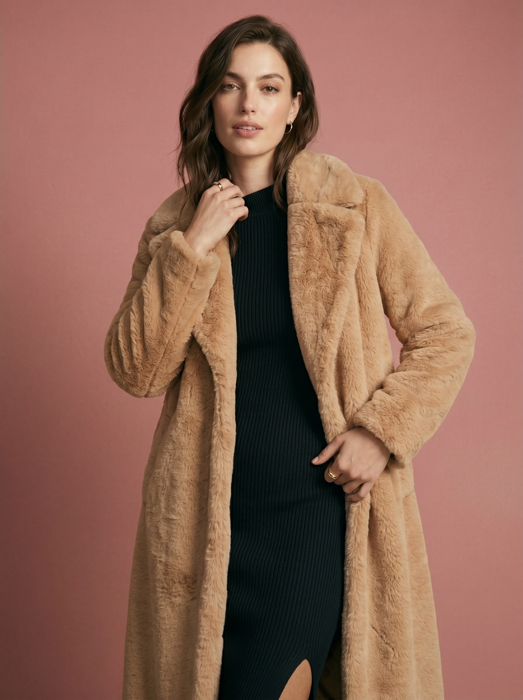 Abrigo 3/4 Sastre – Premium Wool Coat